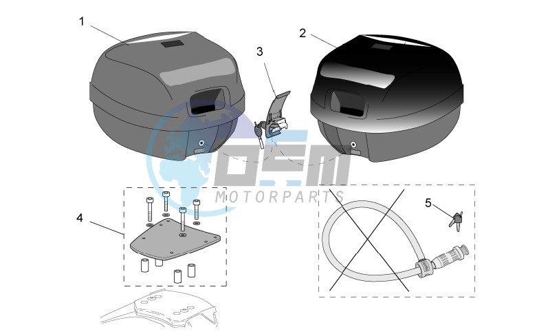 Acc. - Top/cases side cases