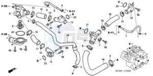 VFR8009 Ireland - (EK / MME TWO) drawing WATER HOSE