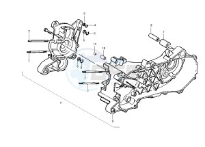 ICE 50 drawing Crankcase