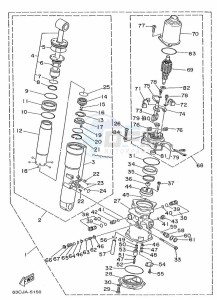 FT50B drawing POWER-TILT-ASSEMBLY-1