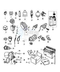 ELYSEO 100 FR drawing ELECTRIC PART