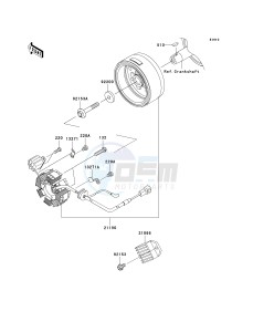 BR 125 B [WIND 125] (B2) B2 drawing GENERATOR