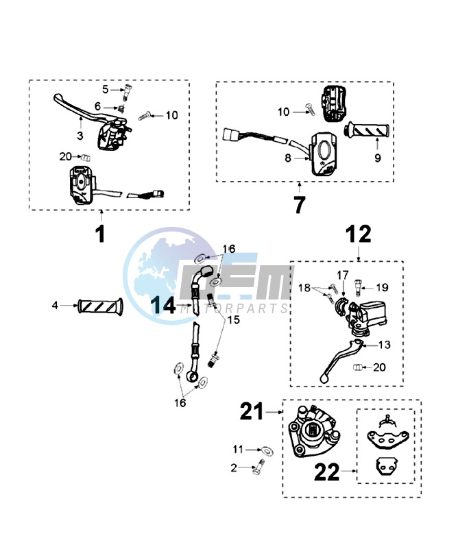 BRAKE SYSTEM HENTONG