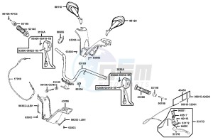 NEW DINK 50 Netherlands drawing Handle Steering - Handle Cover