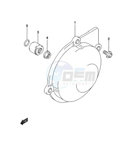 LT-A500X(Z) drawing RECOIL COVER