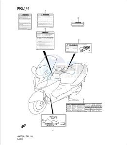 AN650 drawing LABEL (AN650AL1 E19)