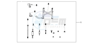 XL1000VA VARADERO drawing MAIN STAND