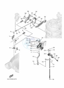 F80DET drawing THROTTLE-CONTROL