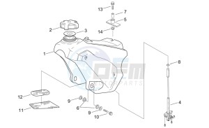 MX 50 drawing Fuel Tank