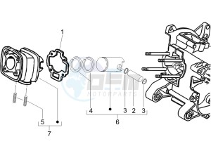 DNA 50 drawing Cylinder-piston-wrist pin unit