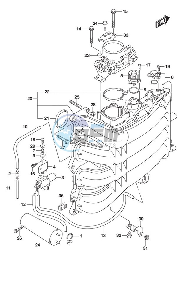 Intake Manifold/Throttle Body