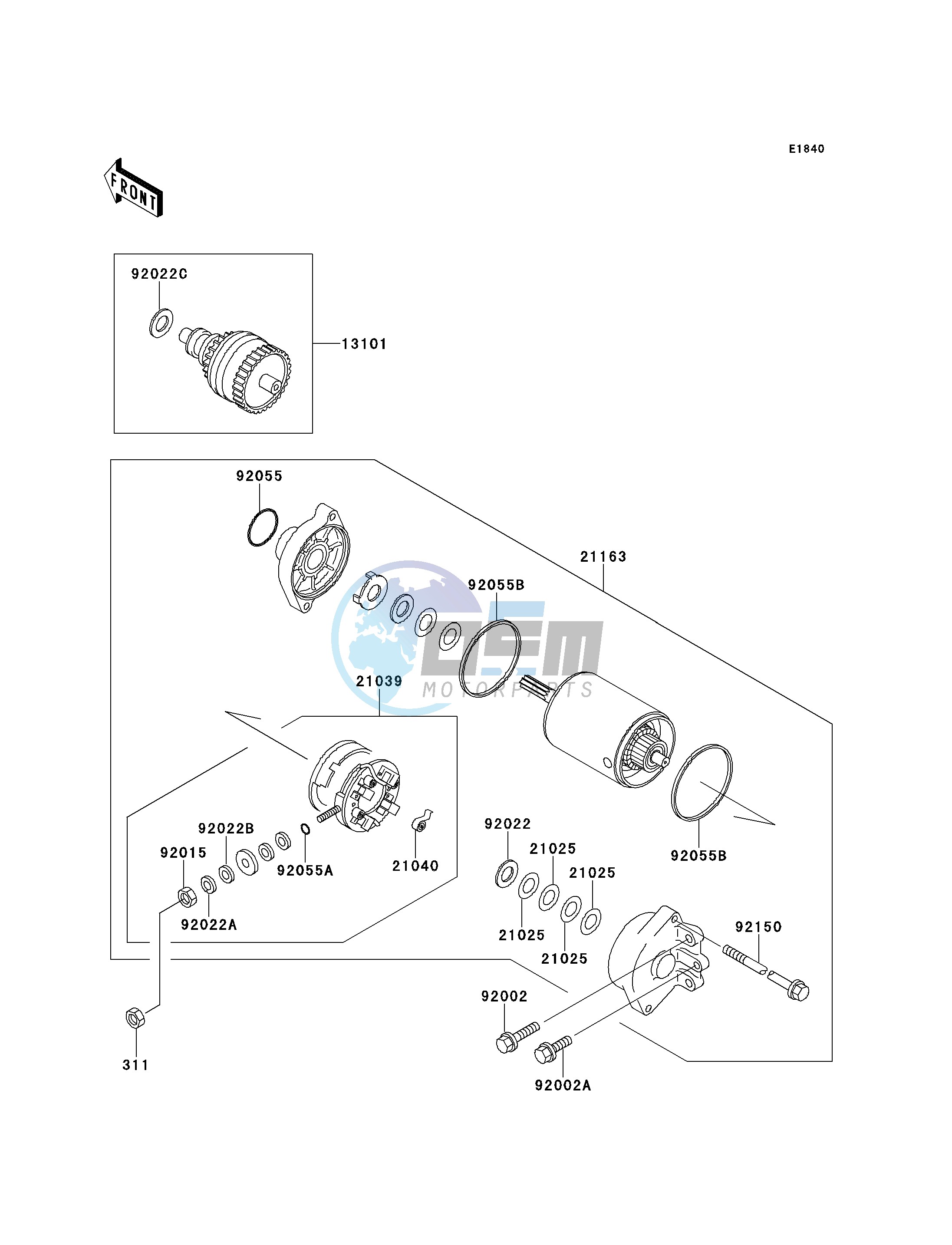 STARTER MOTOR