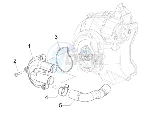 Runner 125 VX 4t e3 drawing Cooler pump