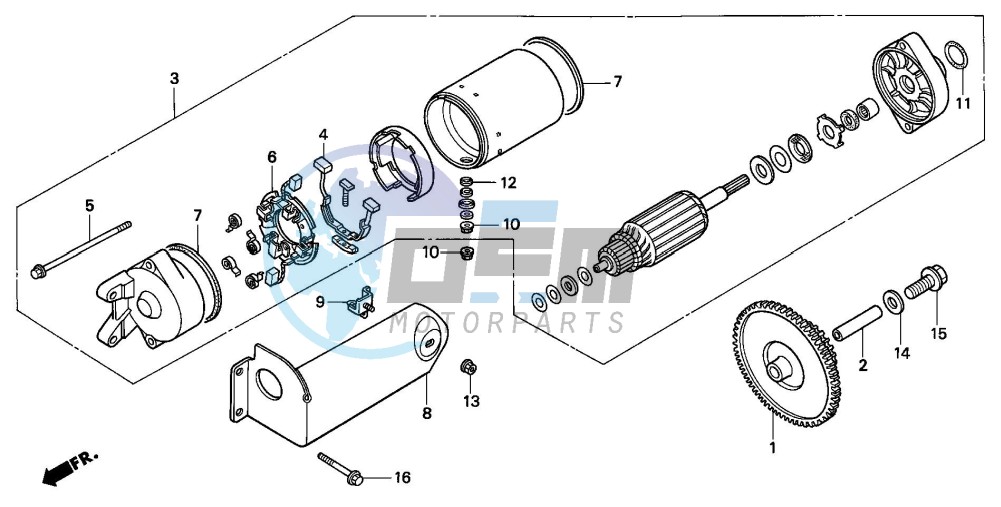 STARTING MOTOR