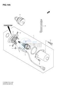 LT-Z50 (P19) drawing STARTING MOTOR (MODEL K8 K9 L0)