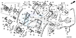 GL18009 BR / AB - (BR / AB) drawing SHELTER (AIRBAG)