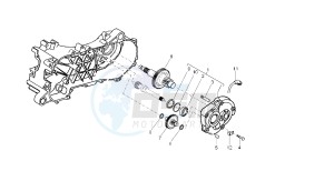 VARIANT SPORT - 50 CC VTHSBA00 2T drawing GEAR GROUP