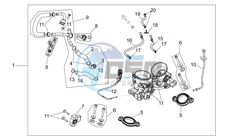 Throttle body