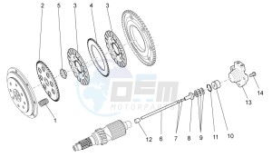 Breva 1200 drawing Clutch