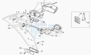 V 11 1100 Cat. Cat. drawing Taillight