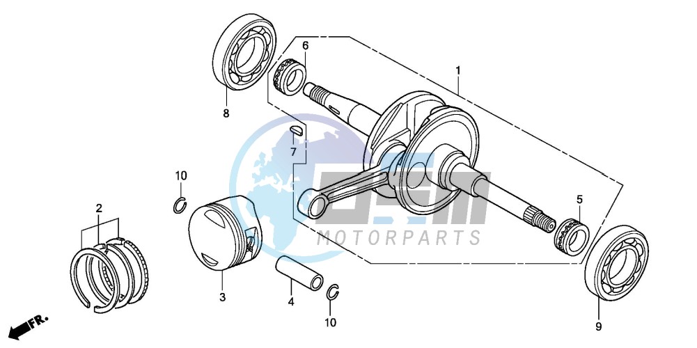 CRANKSHAFT/PISTON