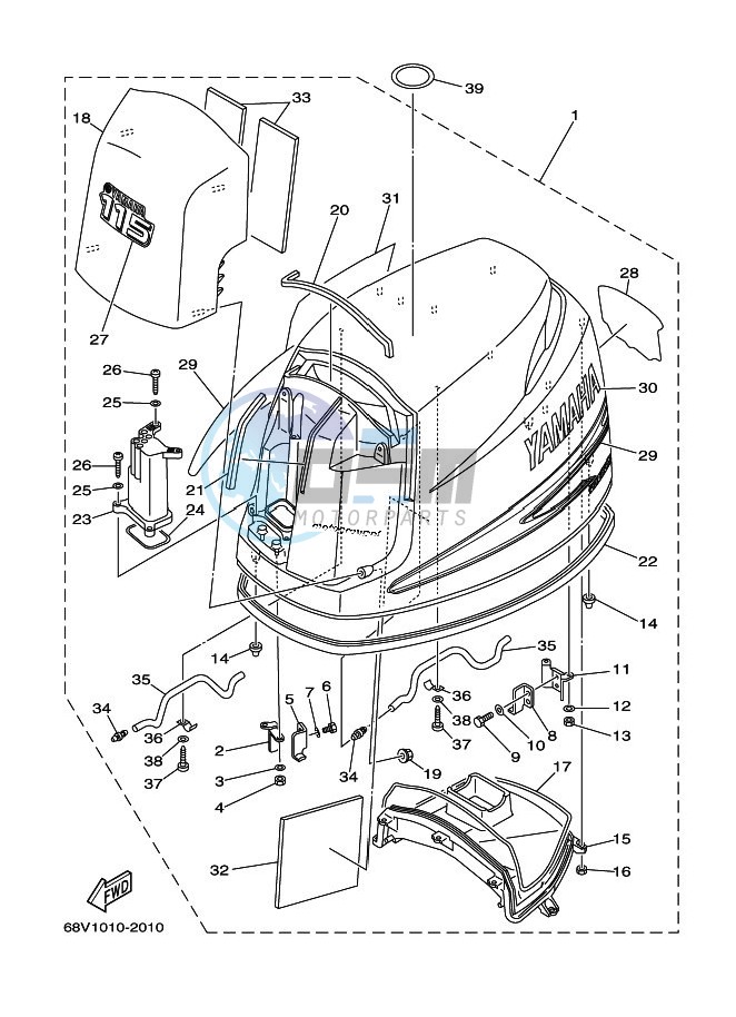 FAIRING-UPPER