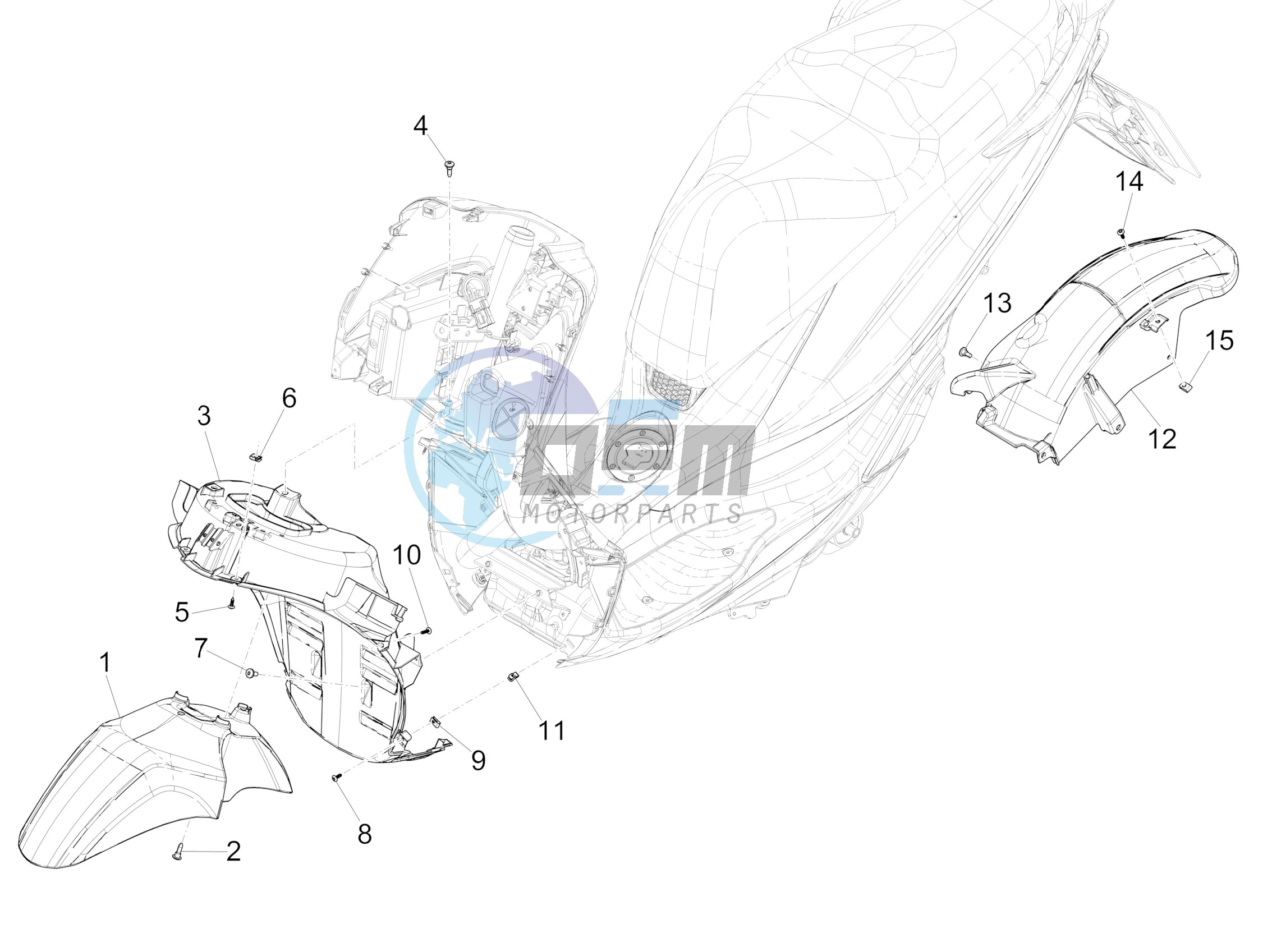 Wheel housing - Mudguard