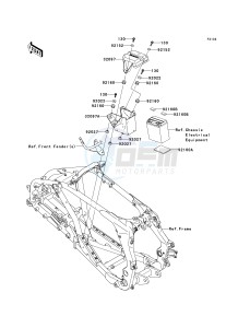 KSF 450 B [KFX450R MONSTER ENERGY] (B8F-B9FB) B8FA drawing BATTERY CASE