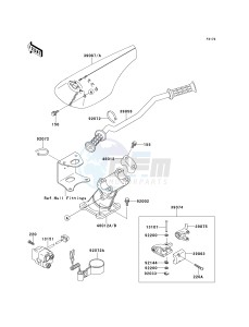 JH 750 F [SUPER SPORT XI] (F1-F2) [SUPER SPORT XI] drawing HANDLEBAR