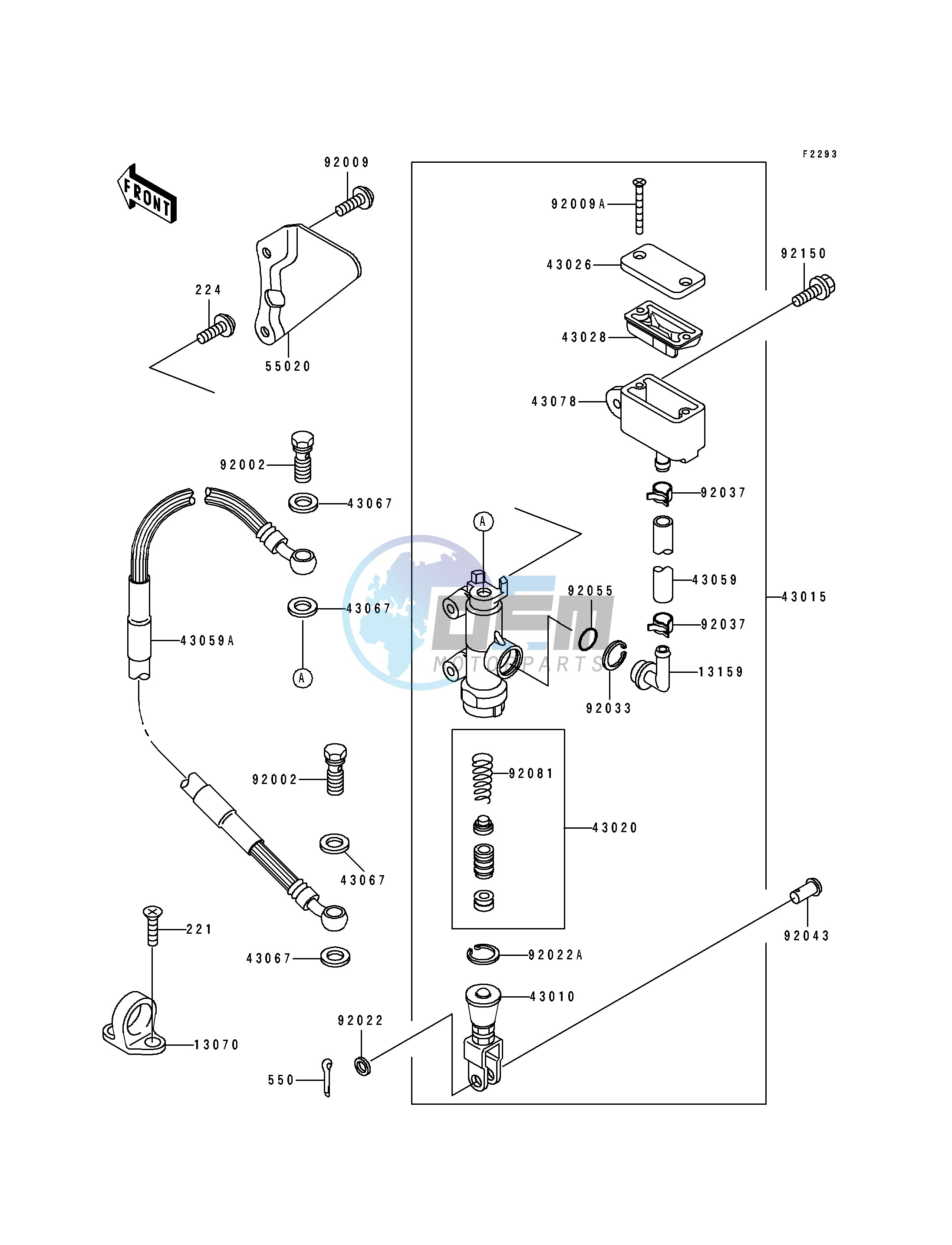 REAR MASTER CYLINDER