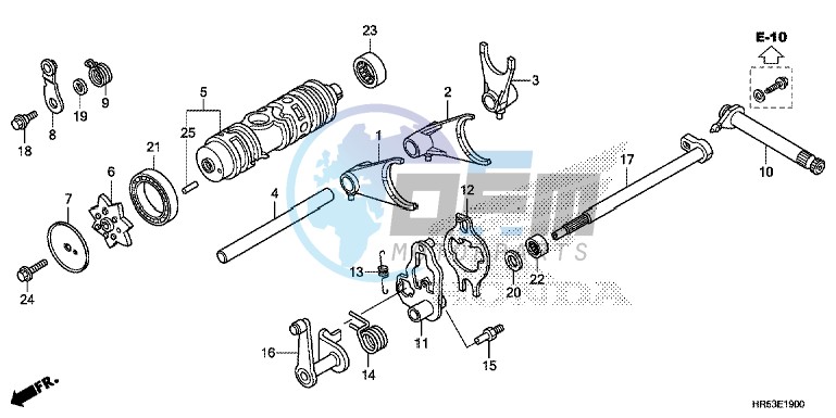 GEARSHIFT FORK