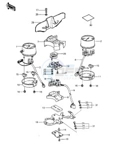 KZ 1000 P [POLICE 1000] (P1-P5) [POLICE 1000] drawing METERS