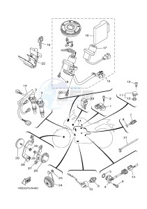 MT07A MT-07 ABS 700 (1XBM) drawing ELECTRICAL 2