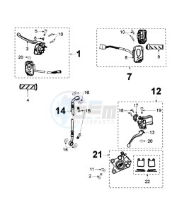 VIVA 2 RDC drawing BRAKE SYSTEM AJP SOVEREP