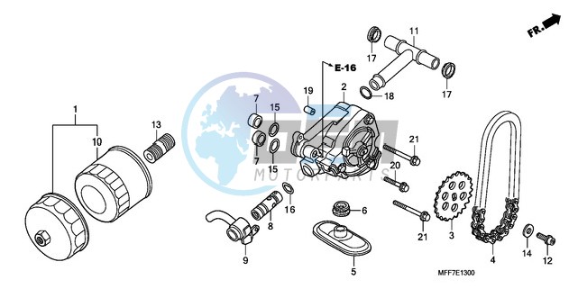 OIL FILTER/OIL PUMP