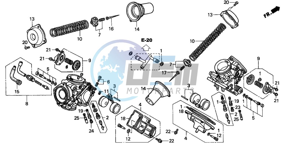 CARBURETOR (COMPONENT PARTS)