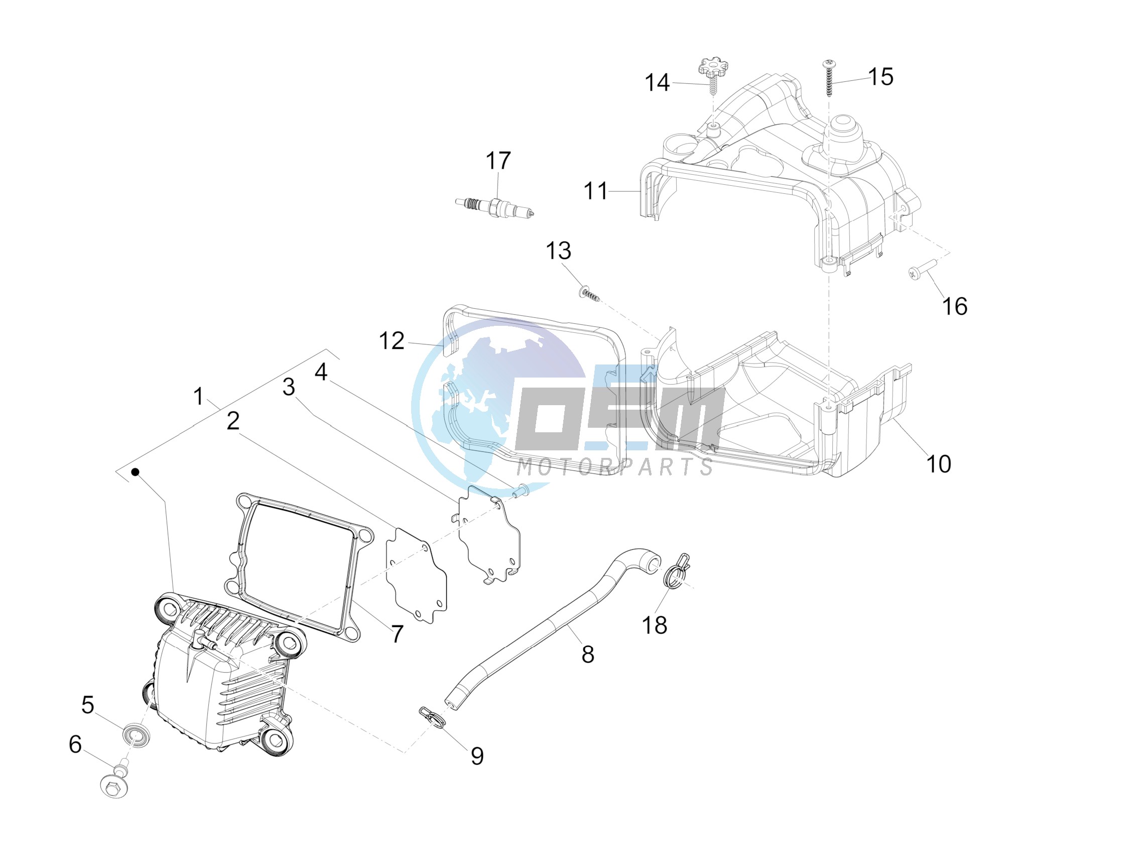 Cylinder head cover