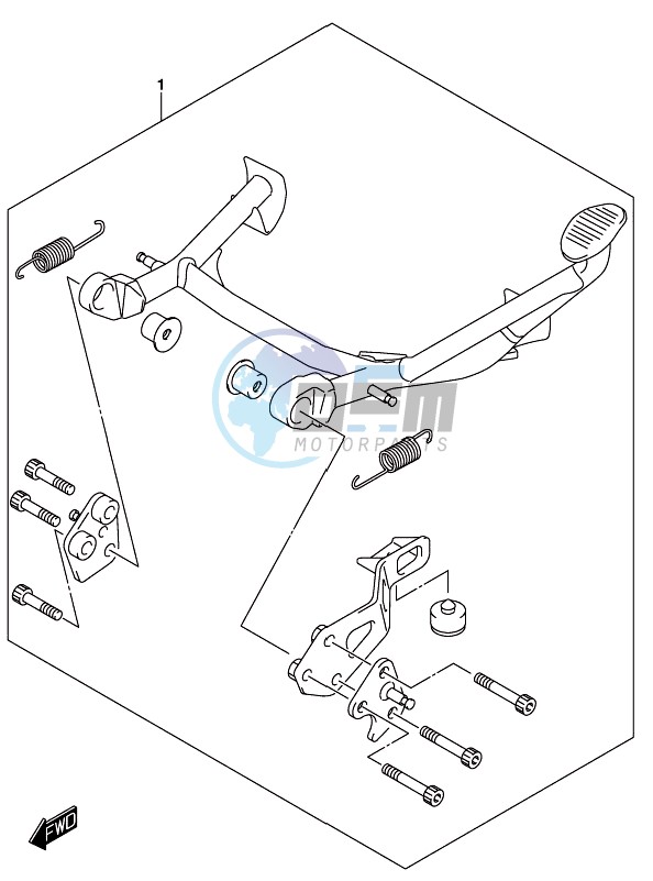 OPTIONAL (CENTER STAND SET)