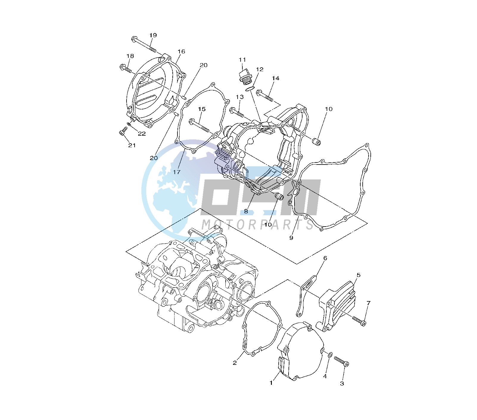 CRANKCASE COVER