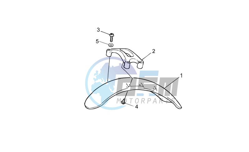 Front body - Front mudguard