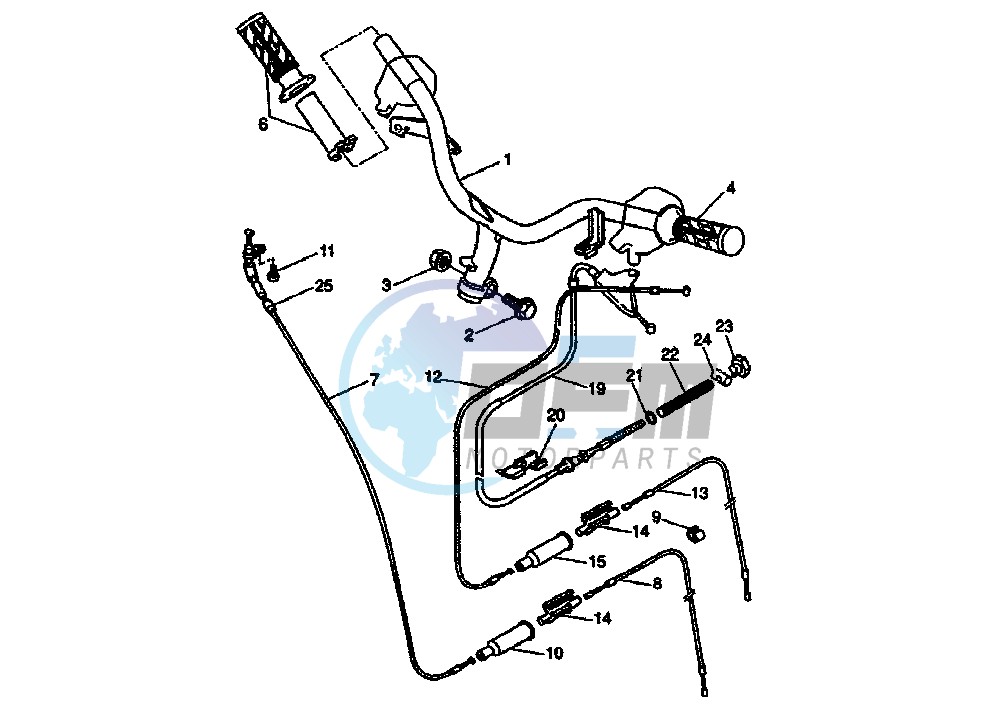 STEERING HANDLE -CABLE