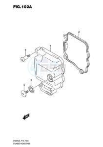 UH200 BURGMAN EU drawing CYLINDER HEAD COVER