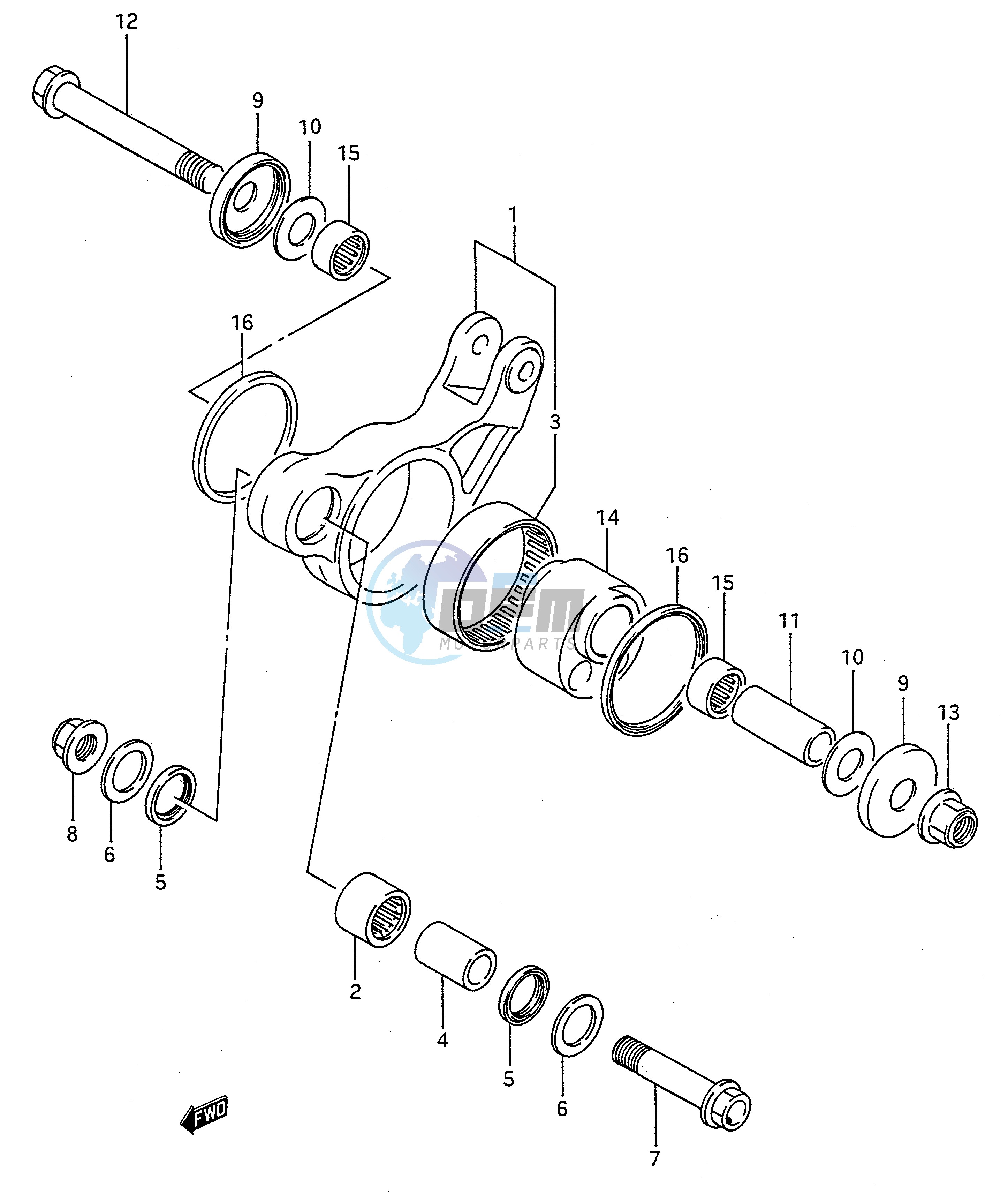 CUSHION LEVER (MODEL H J K)