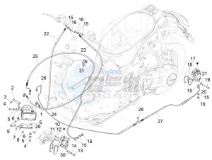 GTV 300 HPE SEI GIORNI IE E4 ABS (NAFTA) drawing ABS Brake system