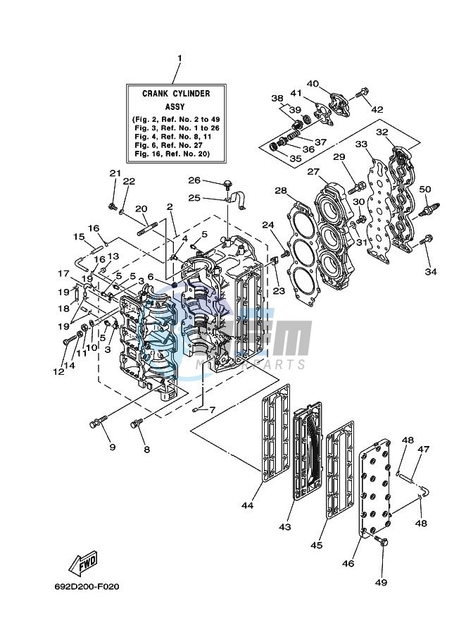 CYLINDER--CRANKCASE