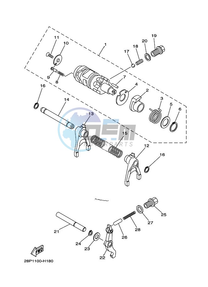 SHIFT CAM & FORK