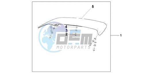 TOP BOX SPOILER COSMIC BLACK