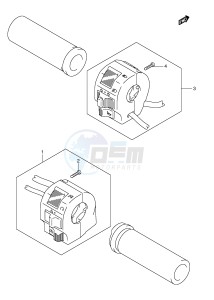 LS650 (E3-E28) SAVAGE drawing HANDLE SWITCH