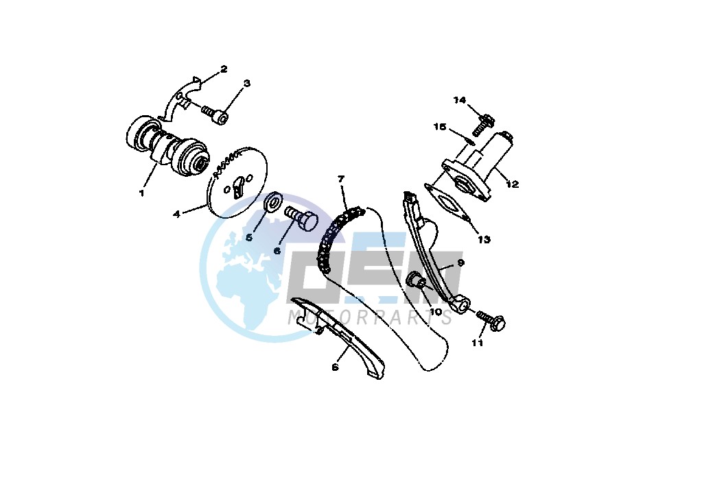 CAMSHAFT- CHAIN