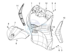 Liberty 50 4t Sport drawing Front shield